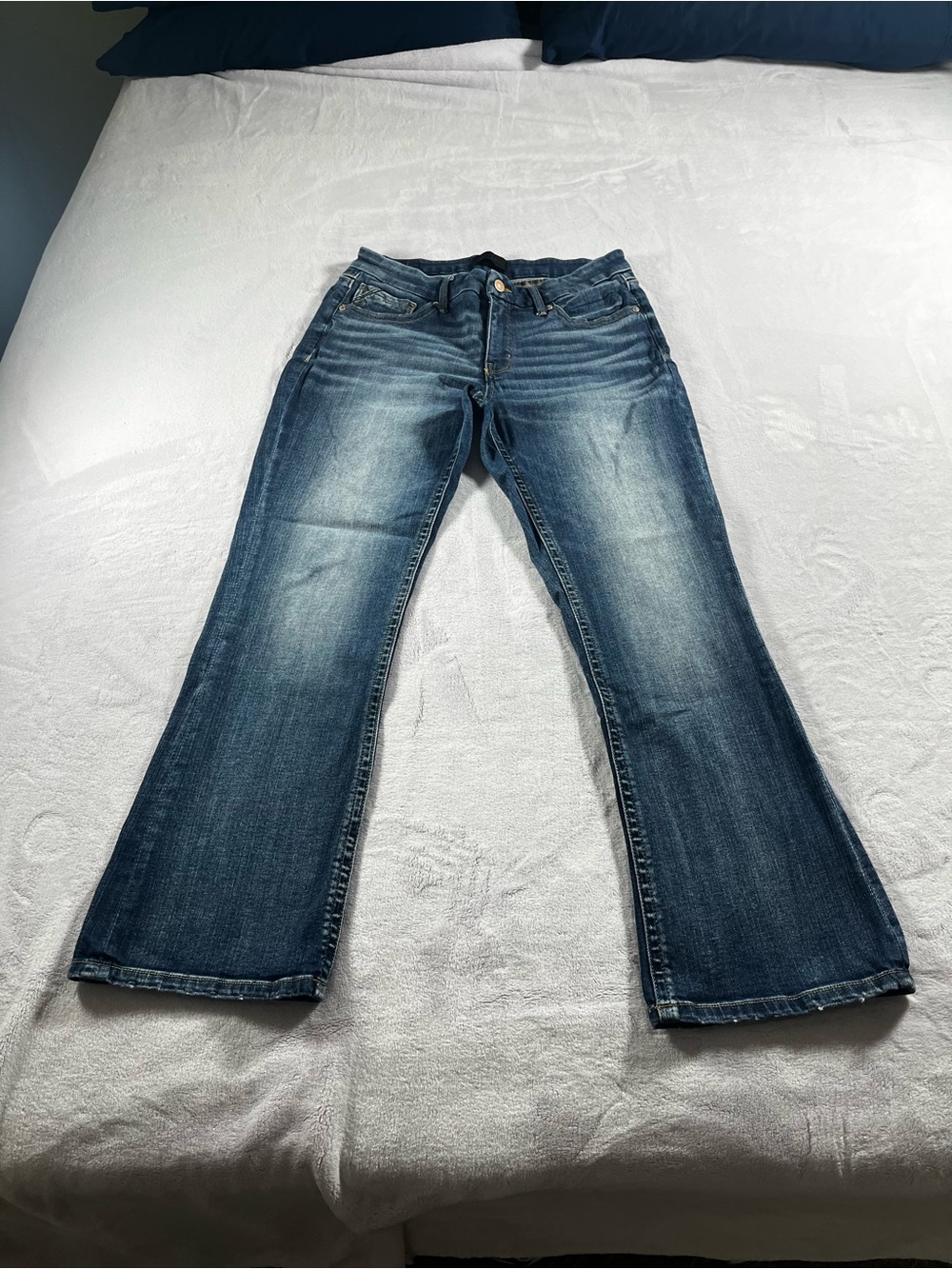 Buckle Black Fit No. 53 Bootcut Size 31X30 Women’s Blue Jeans